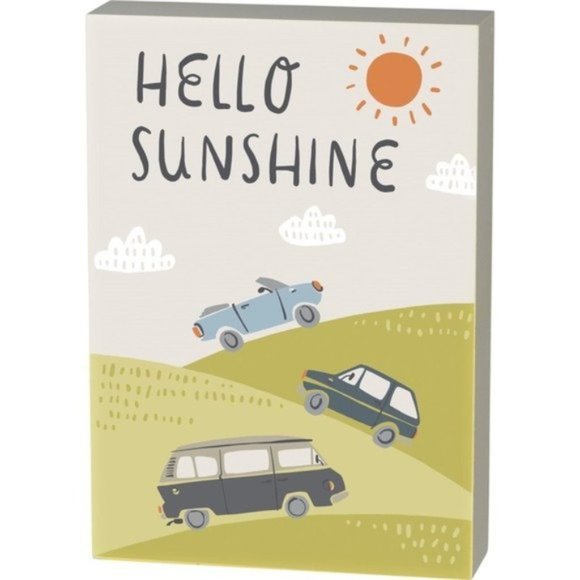 Transportation Themed Boys Nursery Decor, Wooden Box Sign - Picture 9 of 10